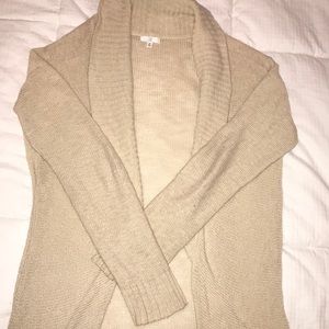 BP tan sweater